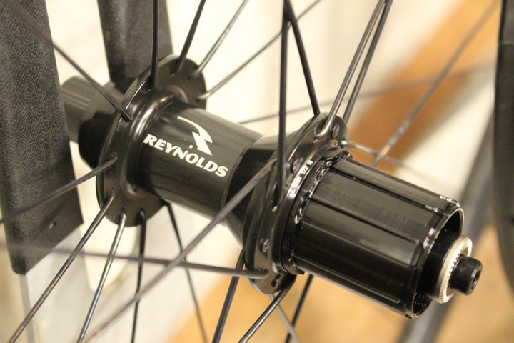 レイノルズ REYNOLDS KOM カーボン チューブラー ホイールセット シマノ10S 【福岡店】