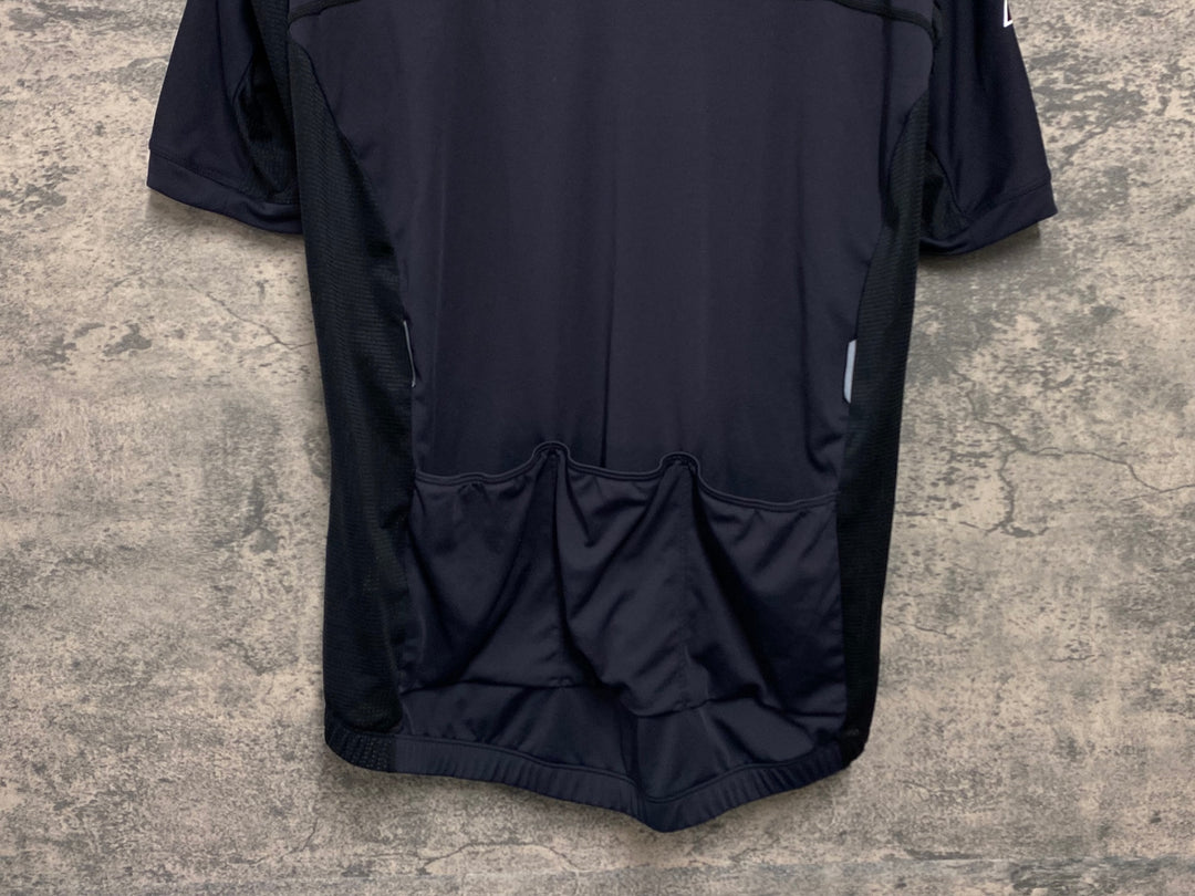 JW556 ルコックスポルティフ le coq sportif 半袖 サイクルジャージ 黒 O