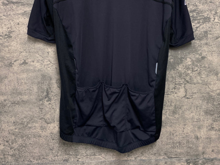 JW556 ルコックスポルティフ le coq sportif 半袖 サイクルジャージ 黒 O