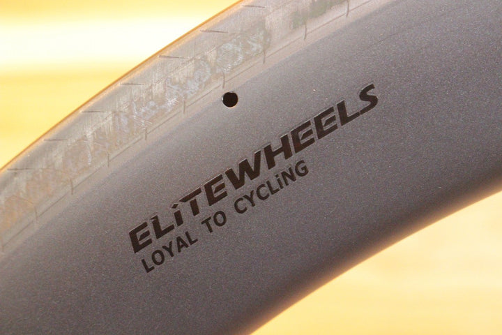 エリートホイールズ ELITEWHEELS エッジ EDGE 50 CERAMICハブ カーボン チューブレス ホイールセット シマノ11S/12S 【名古屋店】