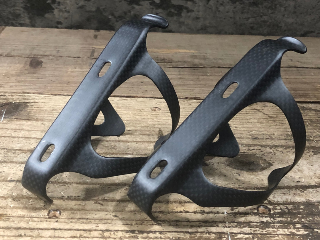 JS678 スパカズ SUPACAZ FLY CAGE CARBON カーボン ボトルケージ 黒 2個セット