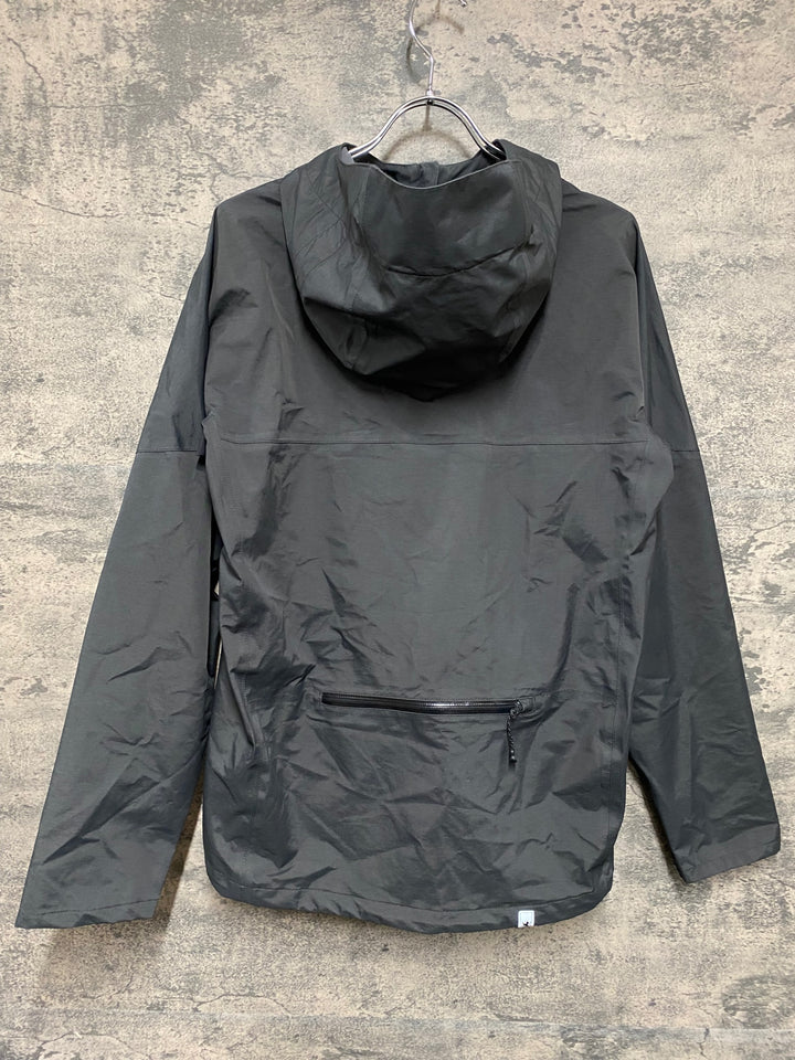 KE433 カペルミュール KAPELMUUR 2.5レイヤー フーディジャケット 長袖 サイクルジャケット グレー L