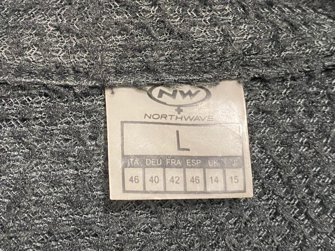 JU115 ノースウェーブ NORTHWAVE 長袖 サイクルジャケット 黒 L POLARTEC Alpha