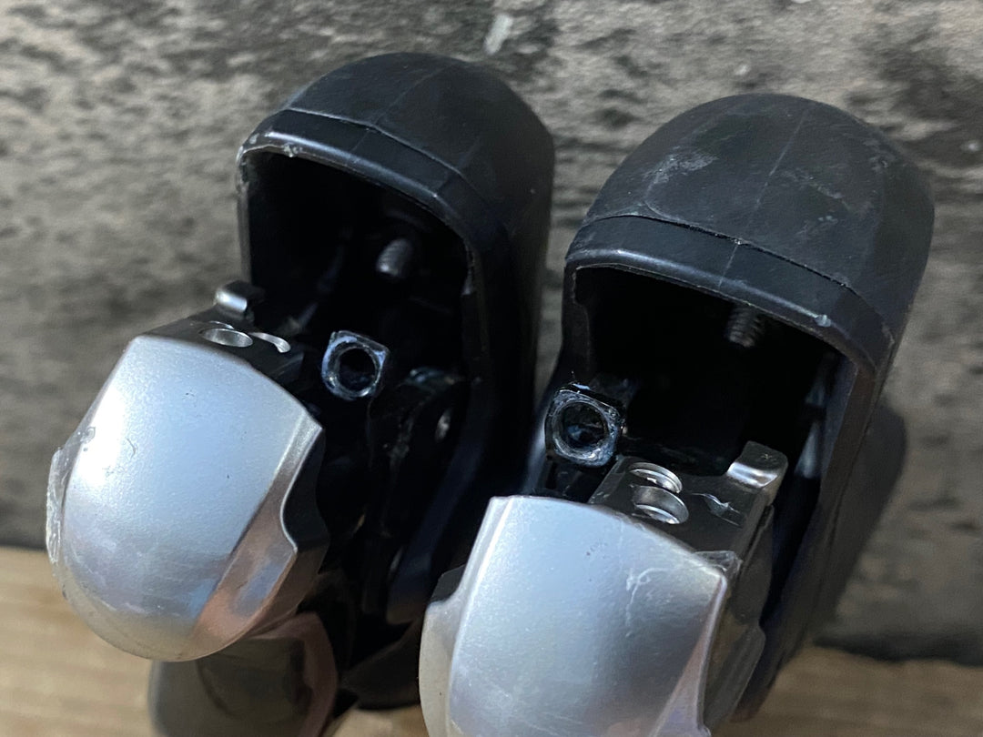 KO999 シマノ SHIMANO 105 ST-5800 STIレバー 2x11S ※左固定部にクラックの為ジャンク