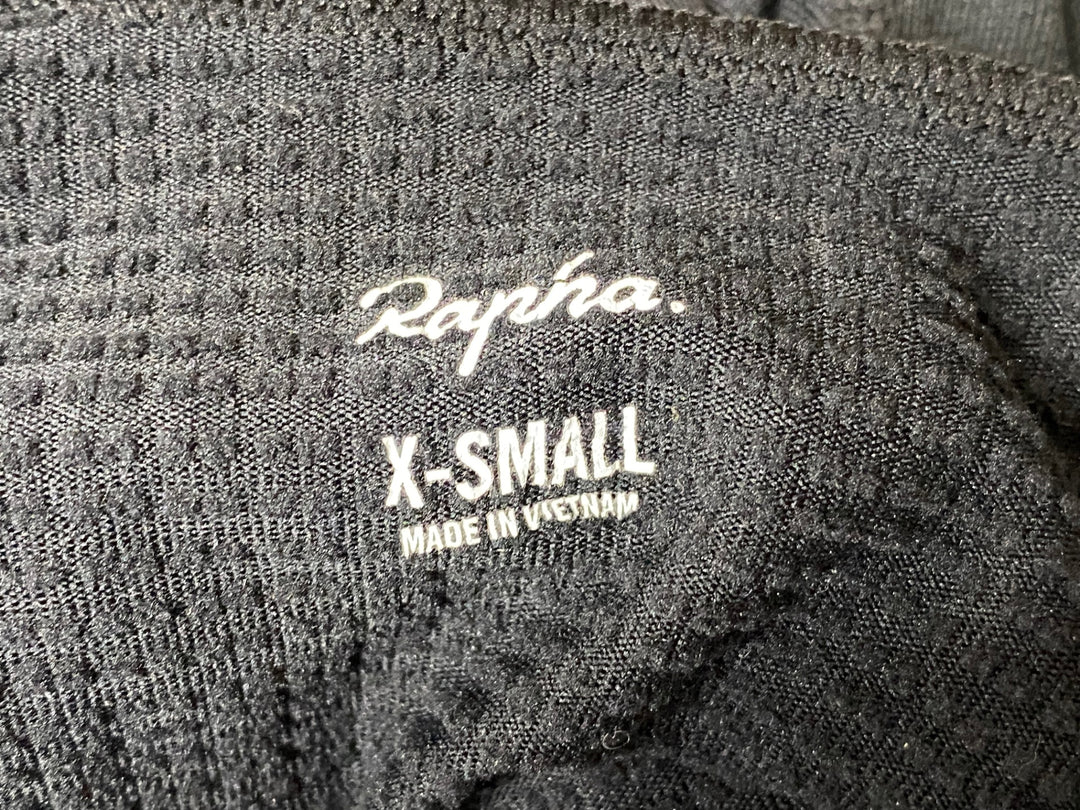 KB001 ラファ Rapha PRO TEAM THERMAL BASE LAYER LONG SLEEVE 長袖 ベースレイヤー 黒 XS 裏起毛