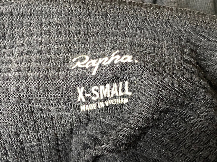 KB001 ラファ Rapha PRO TEAM THERMAL BASE LAYER LONG SLEEVE 長袖 ベースレイヤー 黒 XS 裏起毛