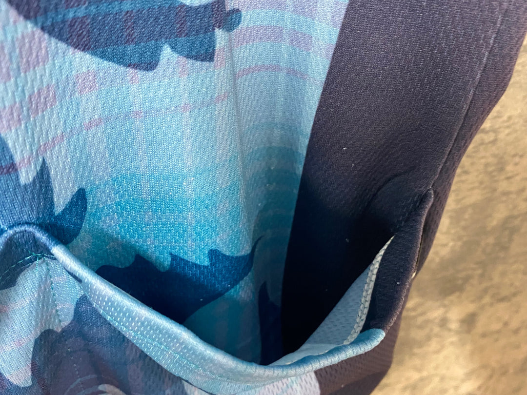 JQ580 カペルミュール KAPELMUUR 半袖 サイクルジャージ 水色 ＷL