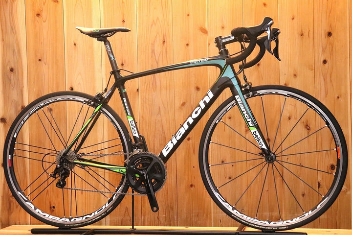 ビアンキ BIANCHI インテンソ INTENSO TEAM BELKIN 2015年モデル 55サイズ シマノ 105 5800 11S カーボン ロードバイク 【芦屋店】