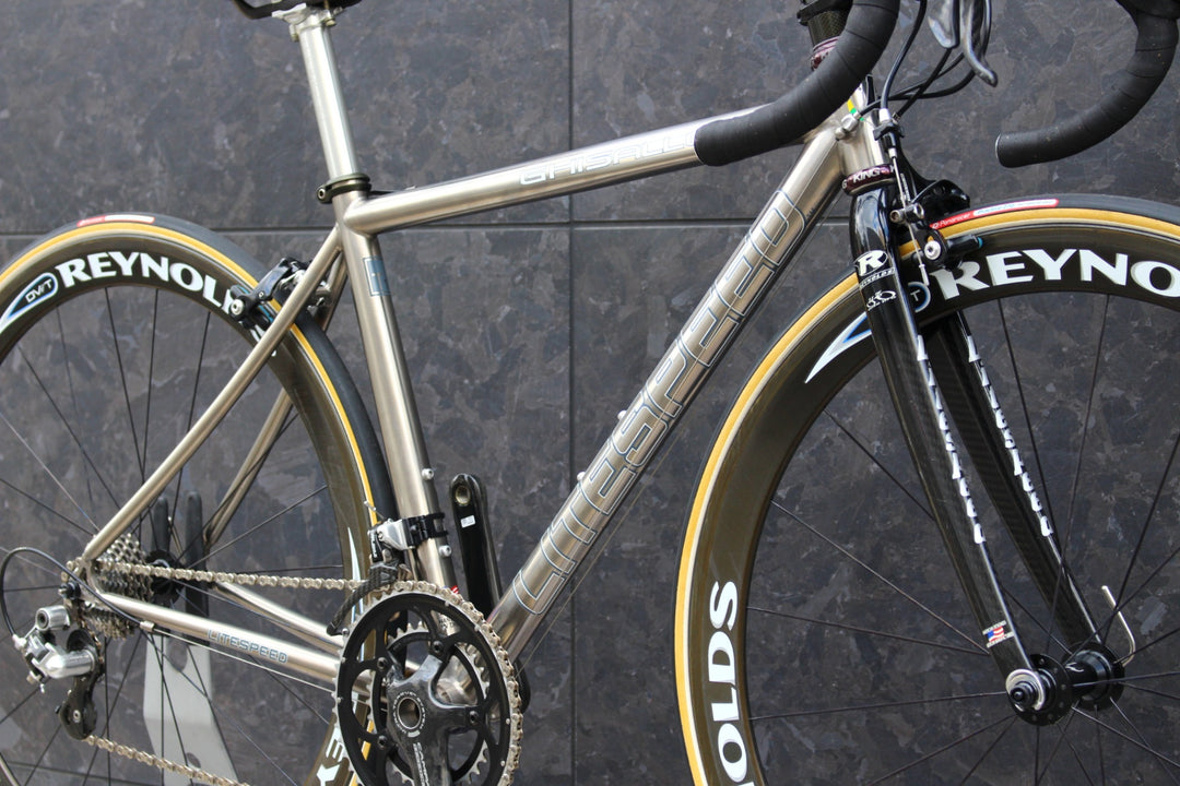 ライトスピード LITESPEED ギサロ GHISALLO カンパニョーロ レコード Mix 10S チタン ロードバイク【福岡店】