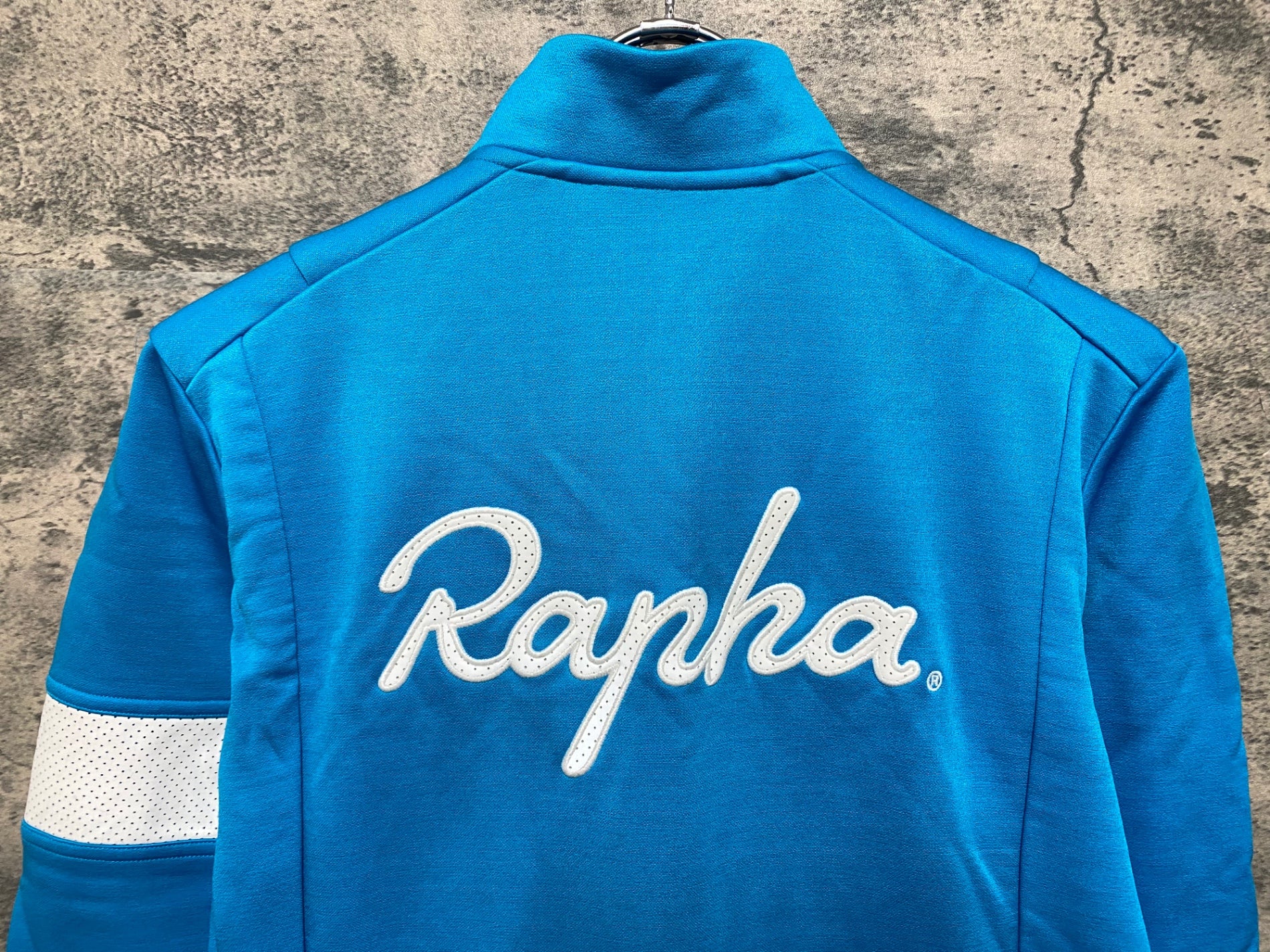 JZ508 ラファ RAPHA WINTER JERSEY 長袖 サイクルジャージ S 水色