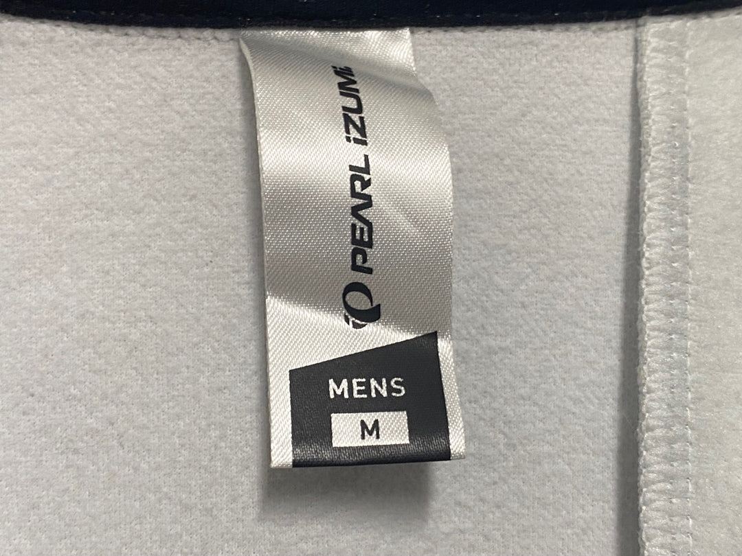 JX894 パールイズミ PEARL iZUMi 長袖サイクルジャケット 白グレー M 裏起毛