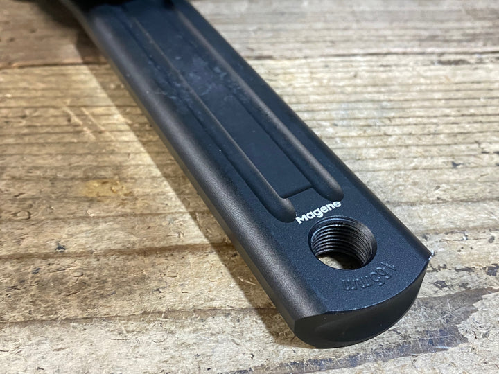 JZ687 マージーン MAGENE PES P505 クランク パワーメーター 165mm 通電確認済 充電ケーブル被覆に破れあり