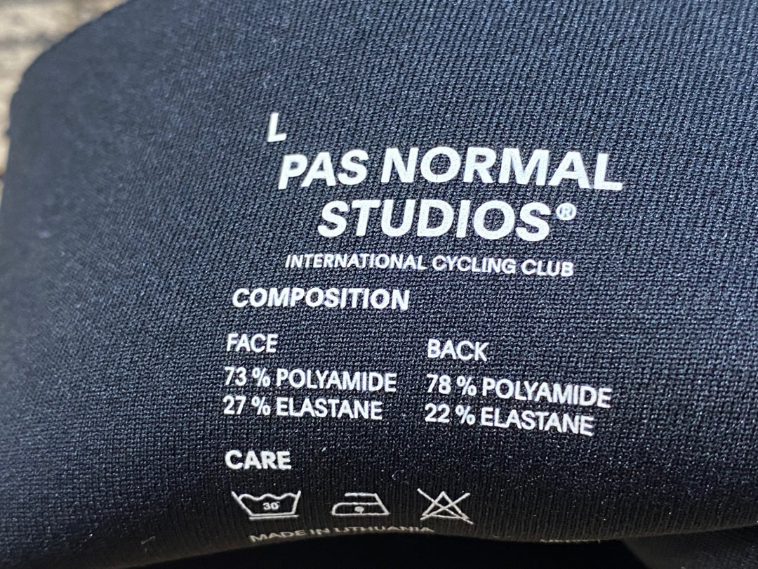 KA521 パスノーマルスタジオ PAS NORMAL STUDIOS LOGO HEAVY OVERSHOES シューズカバー 黒 L