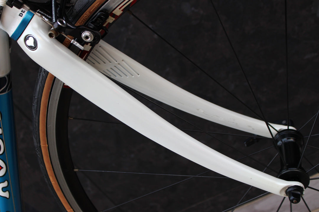 デローザ DE ROSA コルム CORUM 2011モデル 54サイズ カンパニョーロ レコード 11S クロモリ ロードバイク 【福岡店】