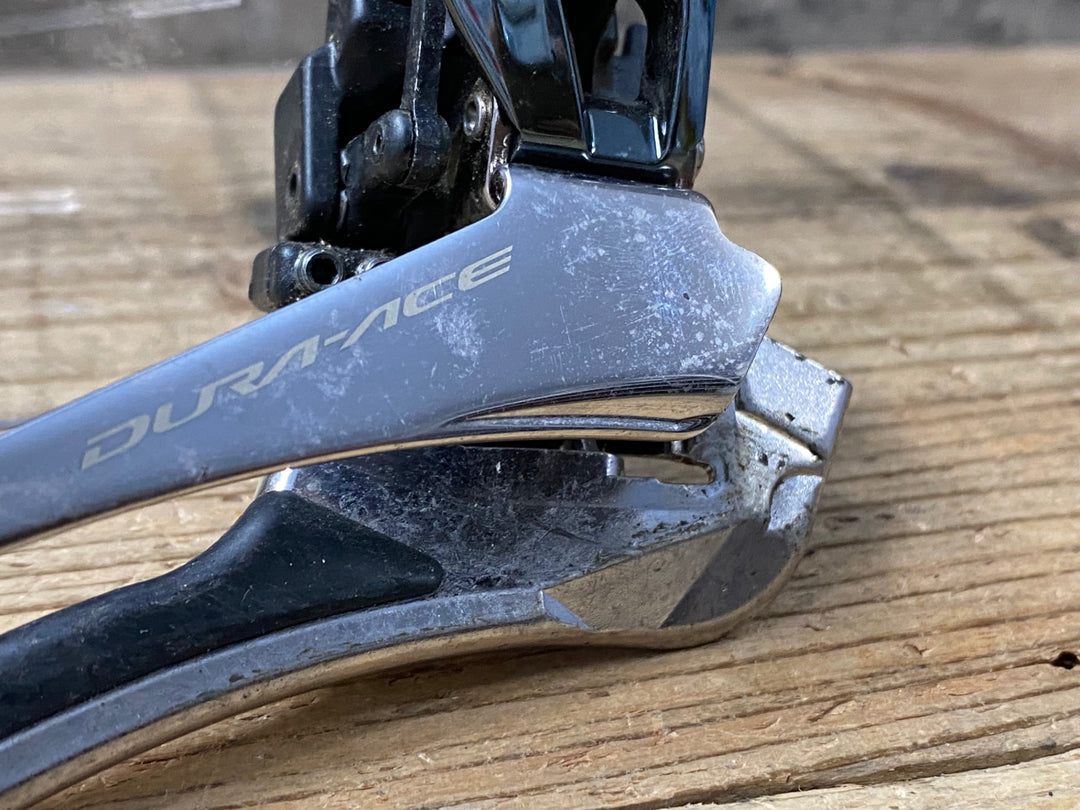 KH284 シマノ SHIMANO デュラエース DURA-ACE FD-R9100 フロントディレイラー  直付け ※ボルト、ワッシャー欠品
