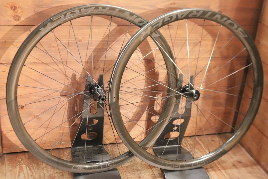 ボントレガー BONTRAGER アイオロス AEOLUS RSL 37 カーボン チューブレスレディ ホイールセット シマノ 11S/12S 【東京南麻布店】