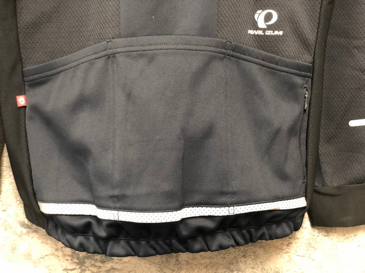 JJ886 パールイズミ PEARL iZUMi 長袖 サイクルジャケット 黒 M 裏起毛