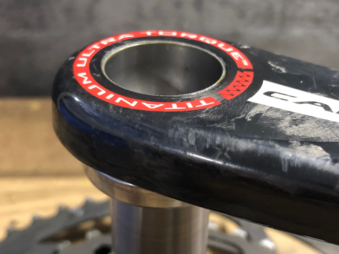 JX537 カンパニョーロ CAMPAGNOLO スーパーレコード SUPER RECORD クランクセット 170mm 50/34T 11S 5アーム