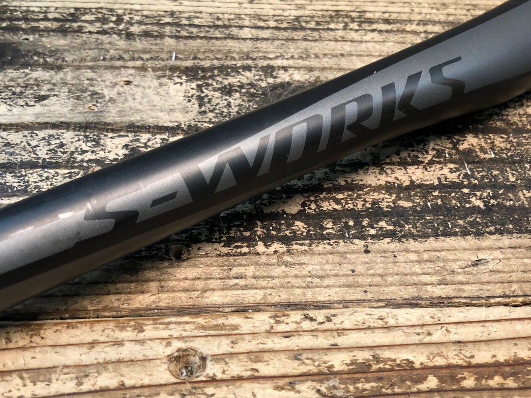 JA469 スペシャライズド SPECIALIZED S-WORKS CARBON MINI RISE HANDLEBAR ライザーバー 720mm ※カット加工あり