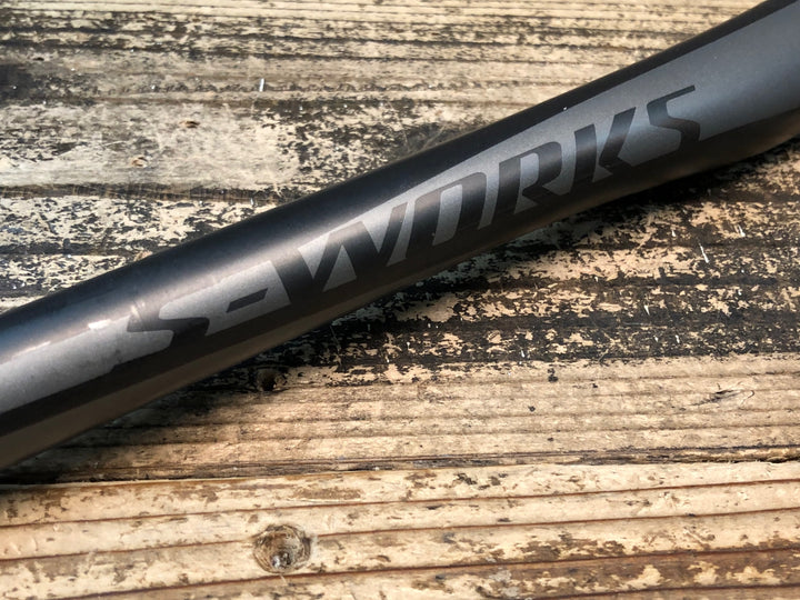 JA469 スペシャライズド SPECIALIZED S-WORKS CARBON MINI RISE HANDLEBAR ライザーバー 720mm ※カット加工あり