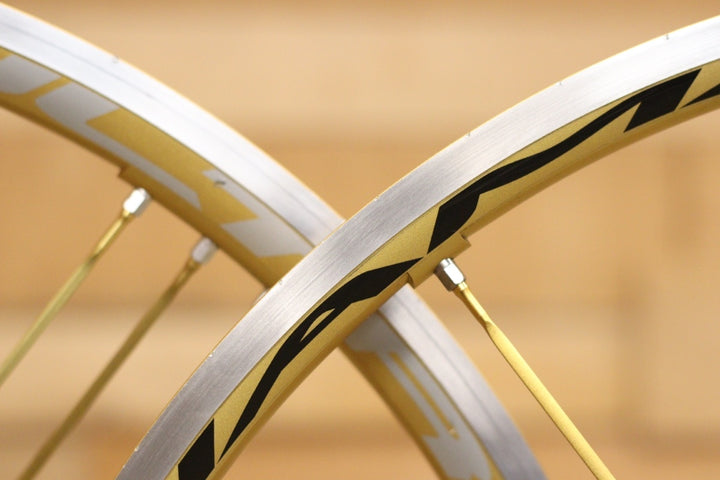 カンパニョーロ Campagnolo シャマルウルトラ ゴールド SHAMAL ULTRA GOLD アルミ チューブラー ホイールセット カンパ 11S/12S 【立川店】