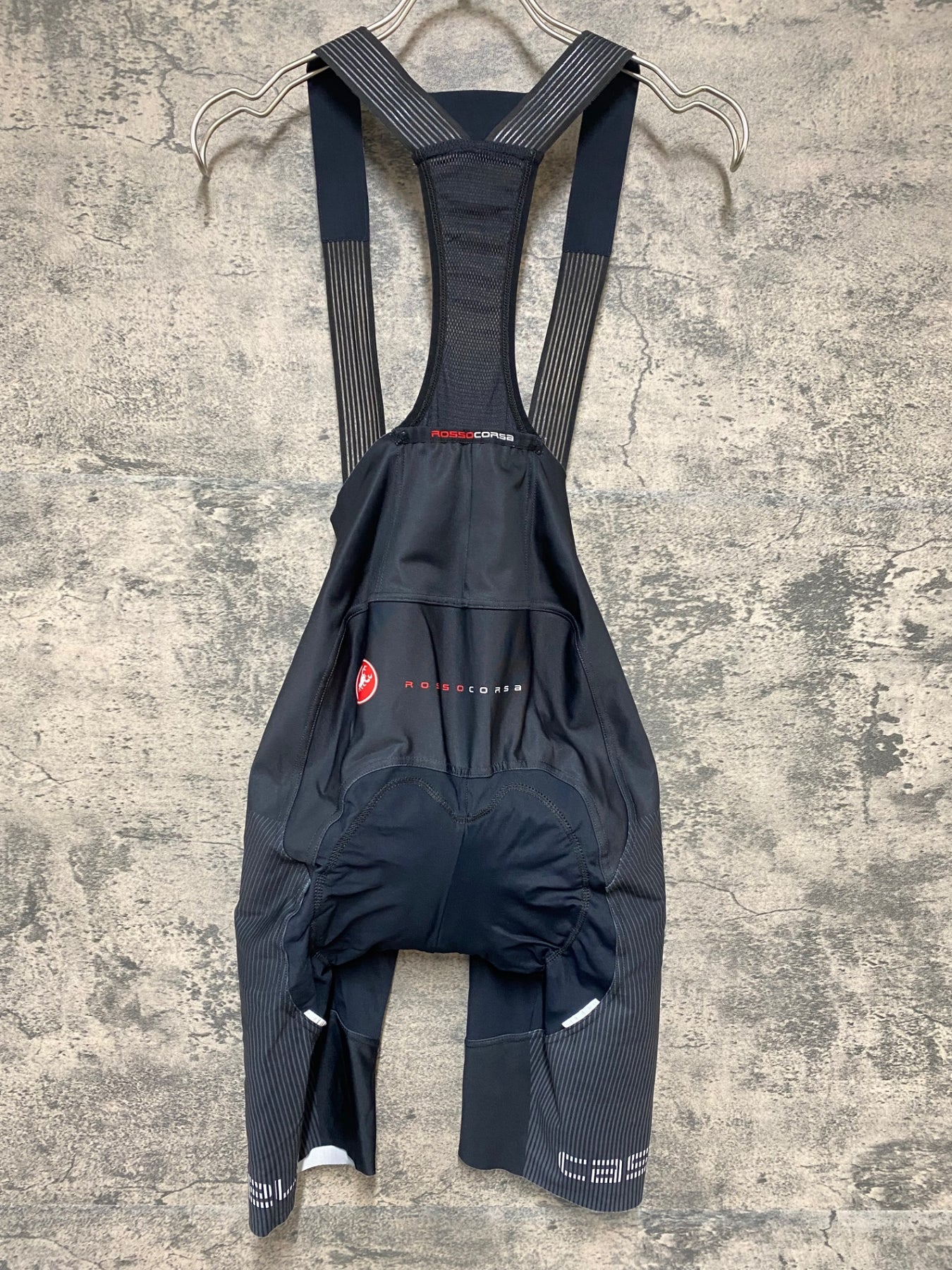 KB686 カステリ CASTELLI ROSSO CORSA ビブショーツ 黒 M ※擦れ – BICI