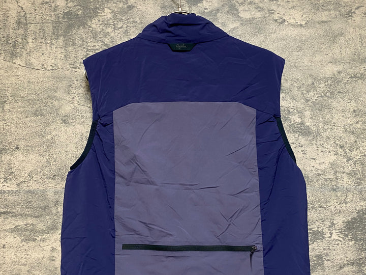 JL021 ラファ Rapha MEN'S EXPLORE INSULATED GILET ジレ サイクルベスト パープル XS