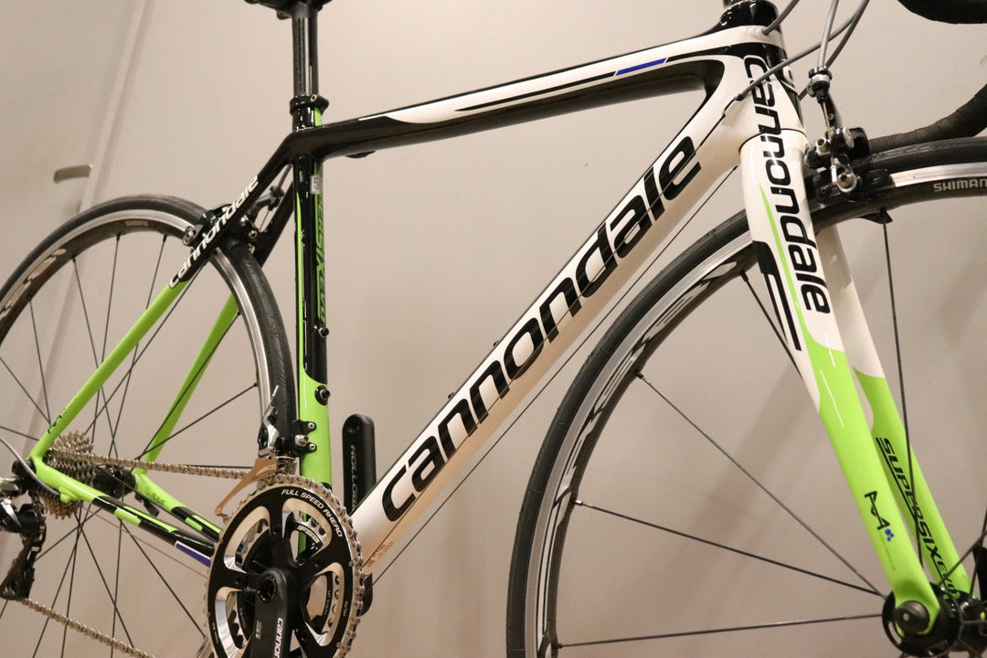 キャノンデール CANNONDALE SUPERSIX EVO Hi-Mod 2015 50サイズ シマノ デュラエース 9000 Mix 11S カーボン ロードバイク 【仙台店】