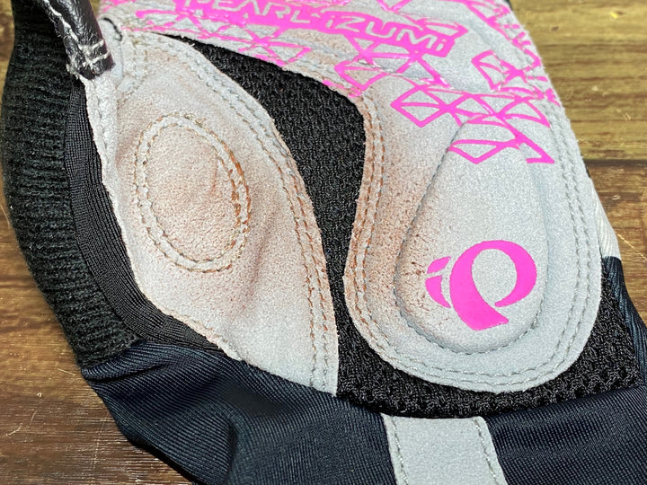 JJ634 パールイズミ PEARL iZUMi 長指 グローブ 黒 ピンク S