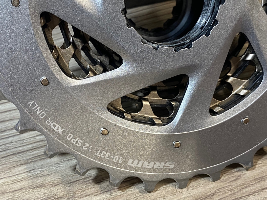 KJ581 スラム SRAM レッド RED CS-XG-1290-D1 スプロケット 10-33T 12S XDR
