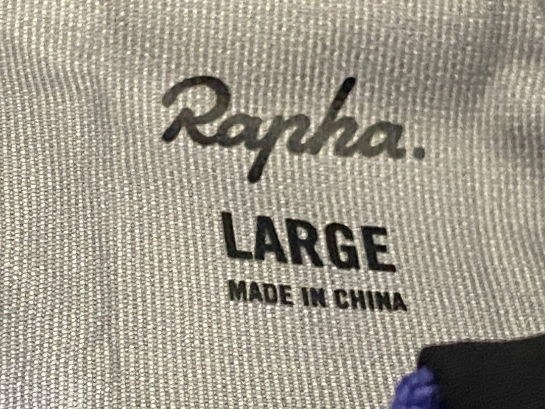 JY092 ラファ Rapha SOUPLESS RACE CAPE 長袖 サイクルジャケット 紫 L