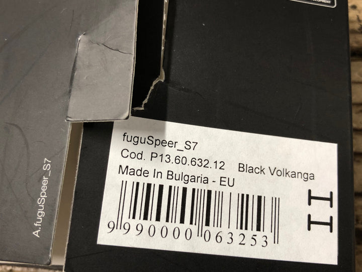 JX530 アソス assos fuguSpeer S7 サイクルソックス 黒 水色 SIZE Ⅱ ※一部劣化