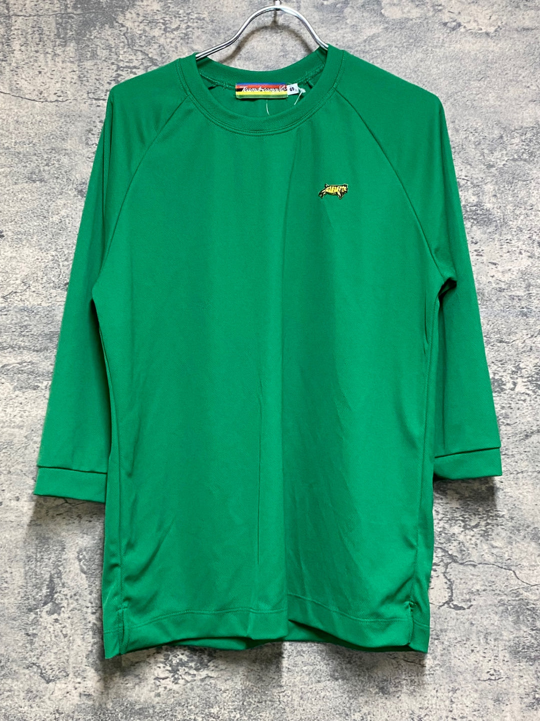 KM716 チームドリーム TEAM DREAM 長袖 Tシャツ S 緑
