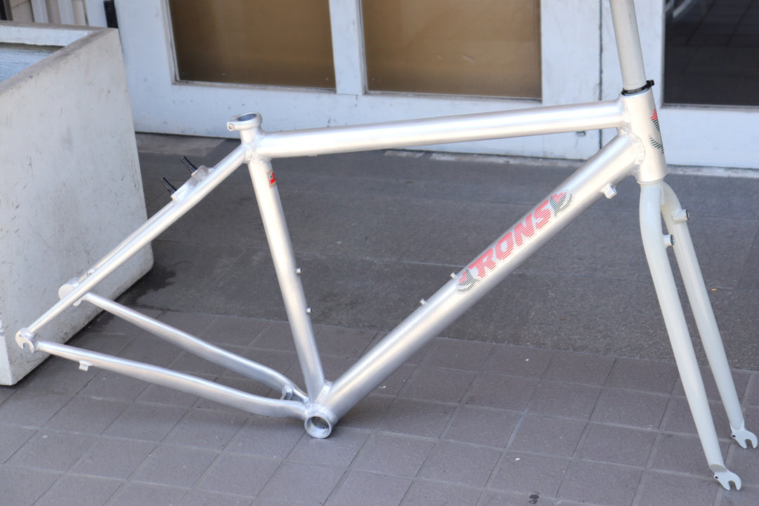 未使用 ロンズ バイクス RON'S BIKES ALUMINUS MAXIMUS 53サイズ アルミ グラベル ロードバイク フレームセット 【横浜店】