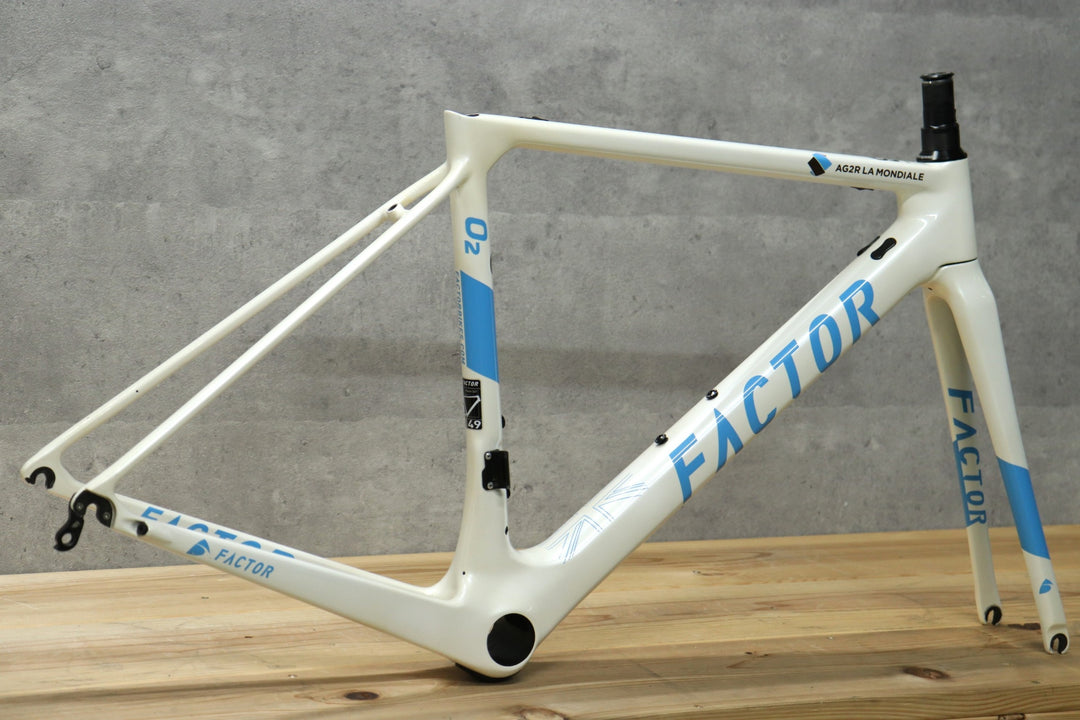 ファクター FACTOR O2 Romain Bardet 2017モデル 49サイズ カーボン ロードバイク フレームセット 【さいたま浦和店】