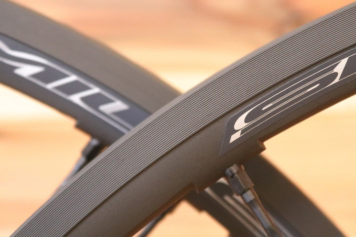 美品！ カンパニョーロ CAMPAGNOLO シャマル ミレ SHAMAL MILLE シマノ 11S/12S 17C アルミ クリンチャー ホイールセット 【広島店】