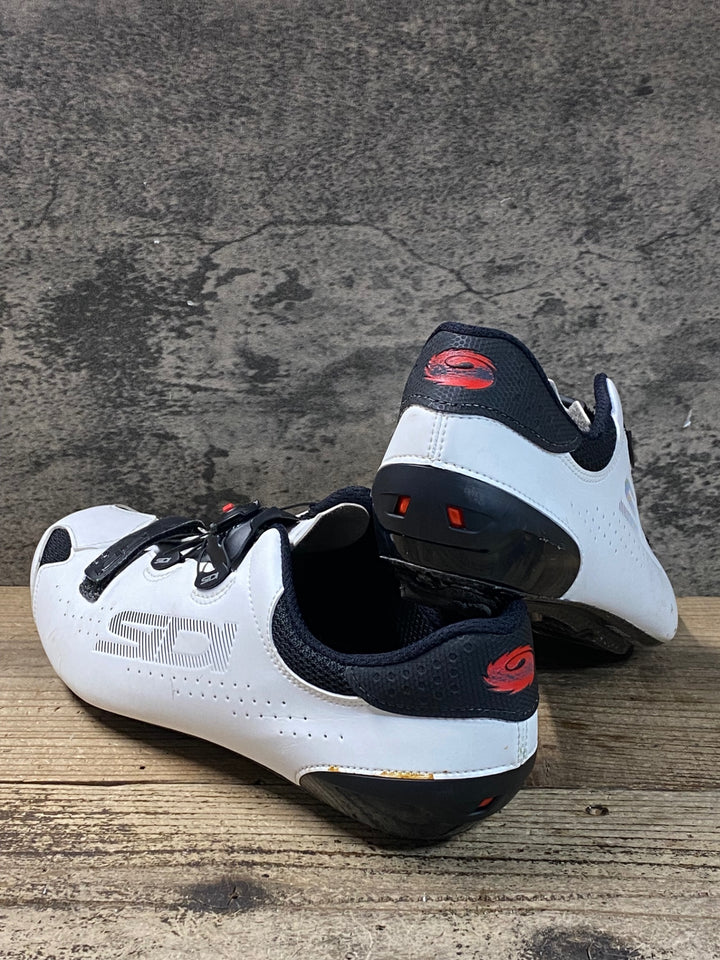 JU990 シディ SIDI SIXTY ビンディングシューズ 3穴 白 EU45
