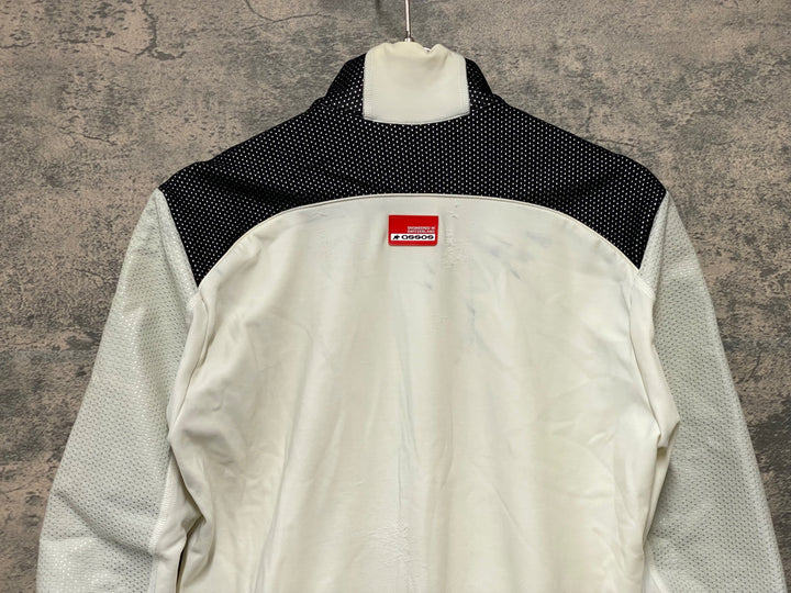 KF501 アソス assos 長袖 サイクルジャケット 白 M ※毛玉 擦れ
