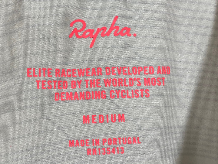 KC772 ラファ Rapha Limited EF Education PRO TEAM TRAINING JERSEY 半袖 サイクルジャージ 限定 白 M