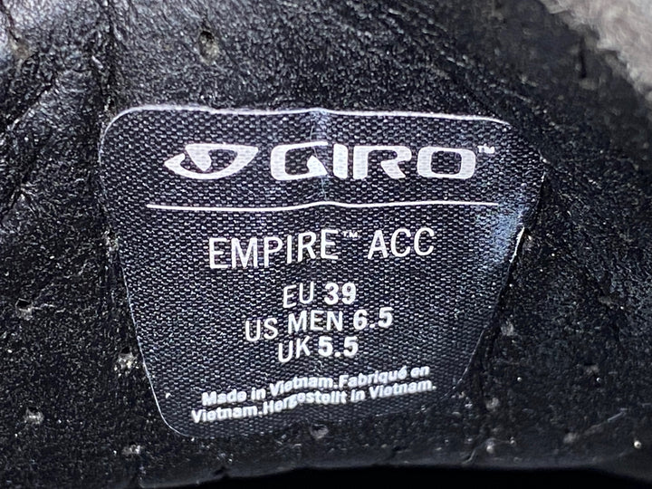 JH903 GIRO EMPIRE ACC ビンディングシューズ EU39 ダークシャドウ/リフレクティブ ※ソール傷