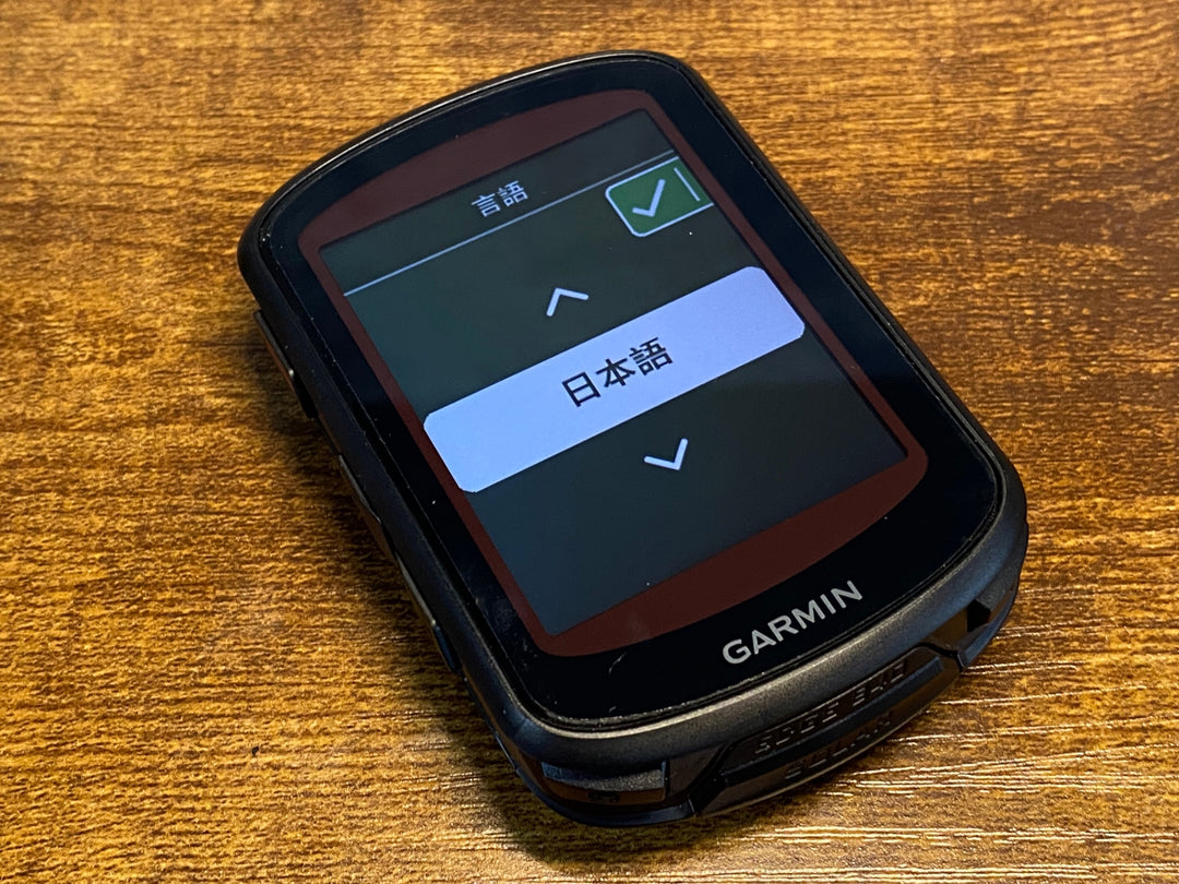 KP327 ガーミン GARMIN EDGE 840 SOLAR サイクルコンピューター 動作確認済み