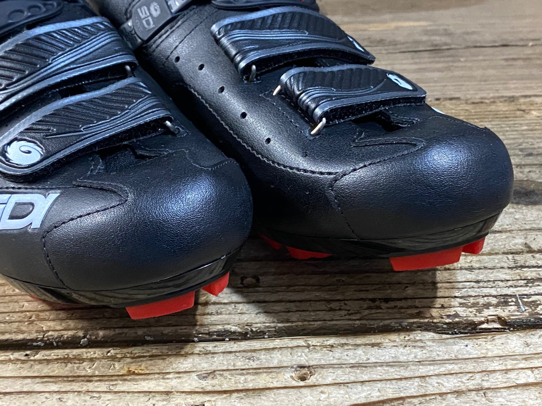 KG409 シディ SIDI TRACE MTB ビンディングシューズ 2穴 ブラック EU42 ※ペン字あり