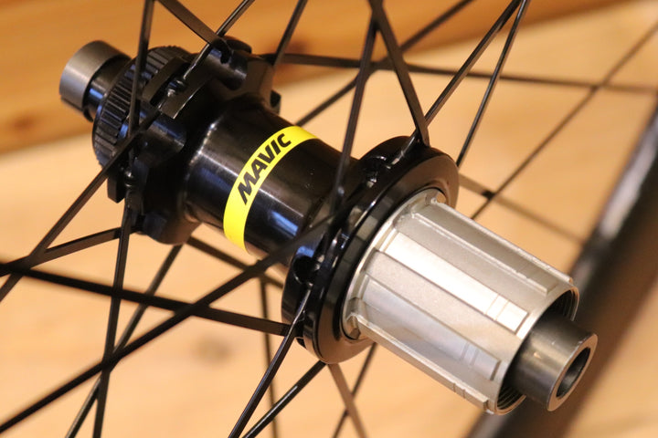 マヴィック MAVIC コメット COMETE プロ PRO CARBON UST DISC シマノ 11S 19C カーボン ロードバイク チューブレスレディ ホイールセット 【広島店】