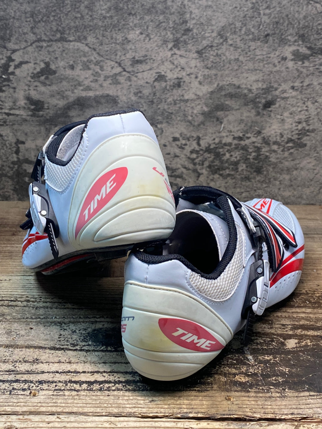 JR517 タイム TIME ULTEAM RS CARBON ビンディングシューズ 白 EU41.5