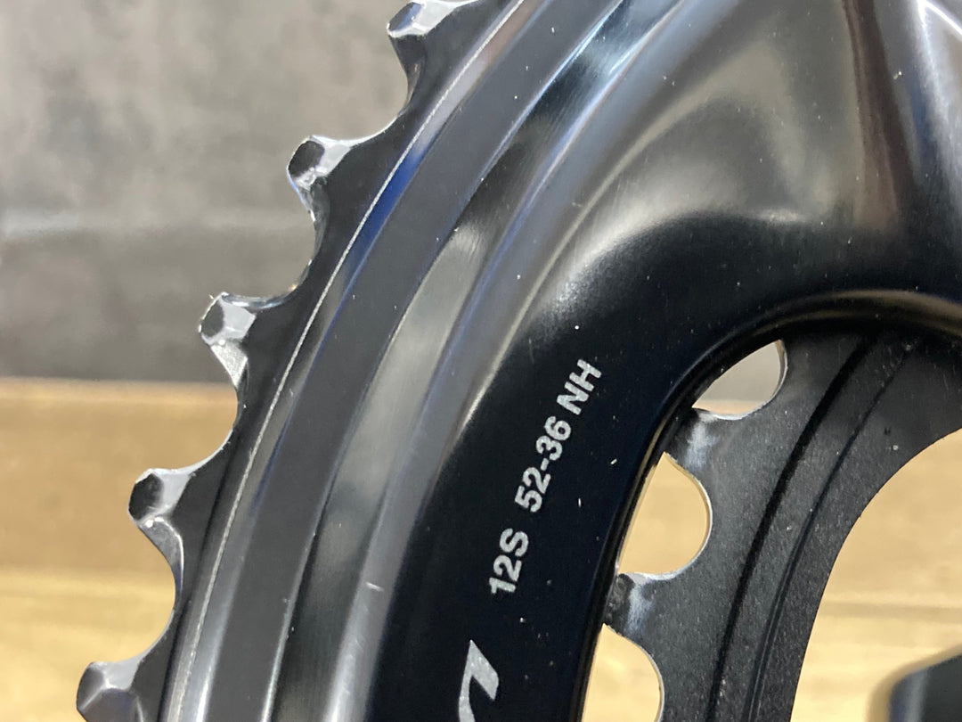 KL989 シマノ SHIMANO アルテグラ ULTEGRA FC-R8100P パワーメーター クランクセット 165mm 52/36T 接続確認済み