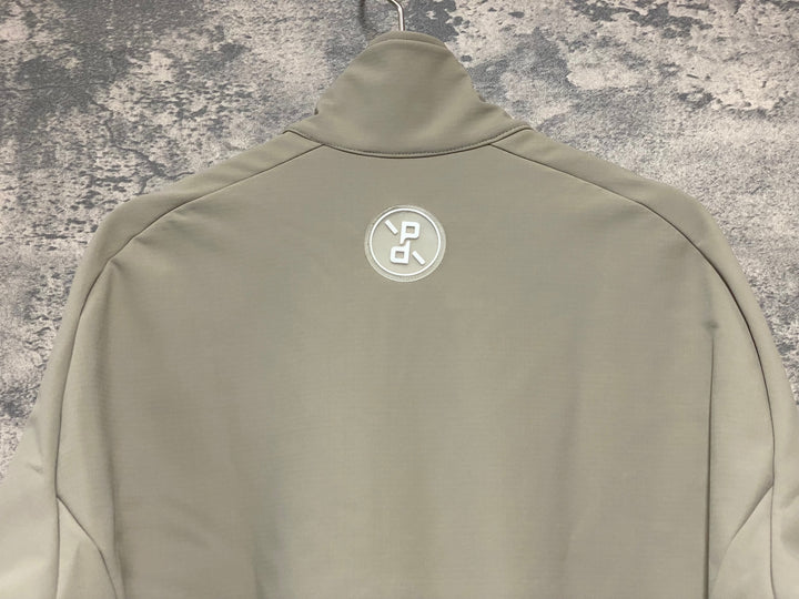KK007 プロトンドパリ PELOTON DE PARIS BELGIAN SOFTSHELL JACKET 裏起毛 サイクルジャケット ベージュ XL