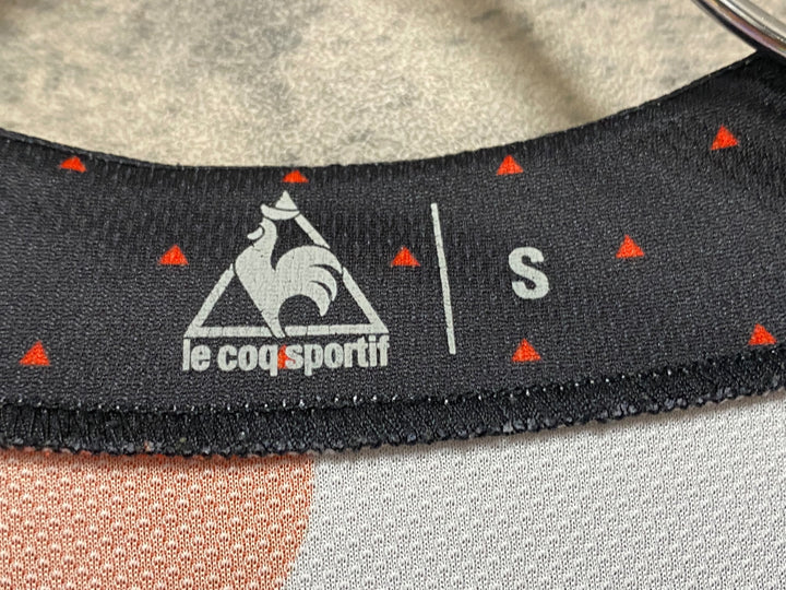 KB562 ルコックスポルティフ le coq sportif 半袖 サイクルジャージ 白赤 S