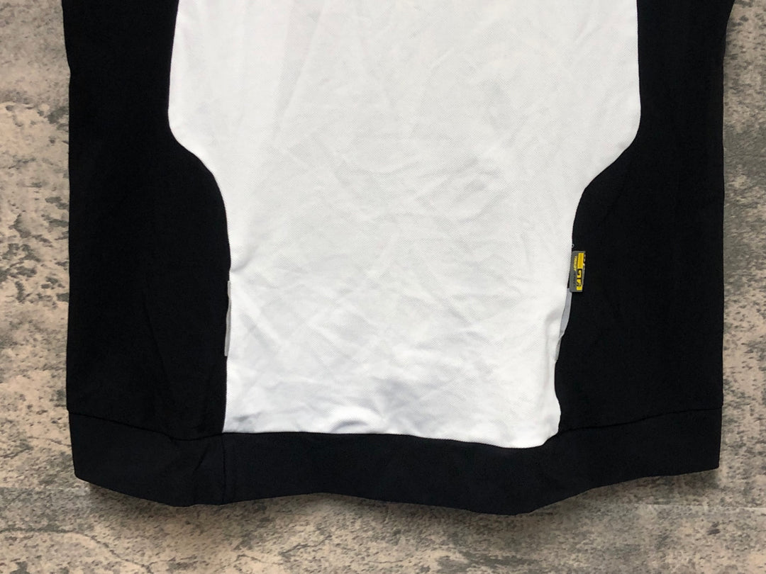 JV839 アソス ASSOS GT TRIKOT JERSEY ハーフジップ 半袖 サイクルジャージ 白 M