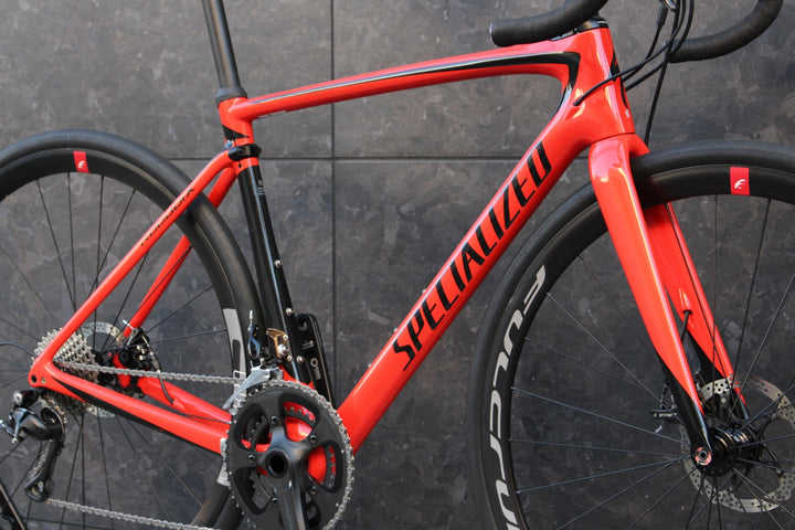 スペシャライズド SPECIALIZED ルーベ エリート ROUBAIX ELITE 2017年モデル 54サイズ シマノ105 5800 MIX 11S 機械式DISC カーボン ロードバイク 【福岡店】