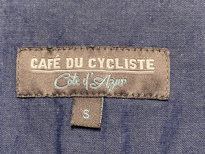 JN006 カフェドシクリステ Cafe du Cycliste YOLANDE MEN 長袖 サイクルジャージ 水色 S
